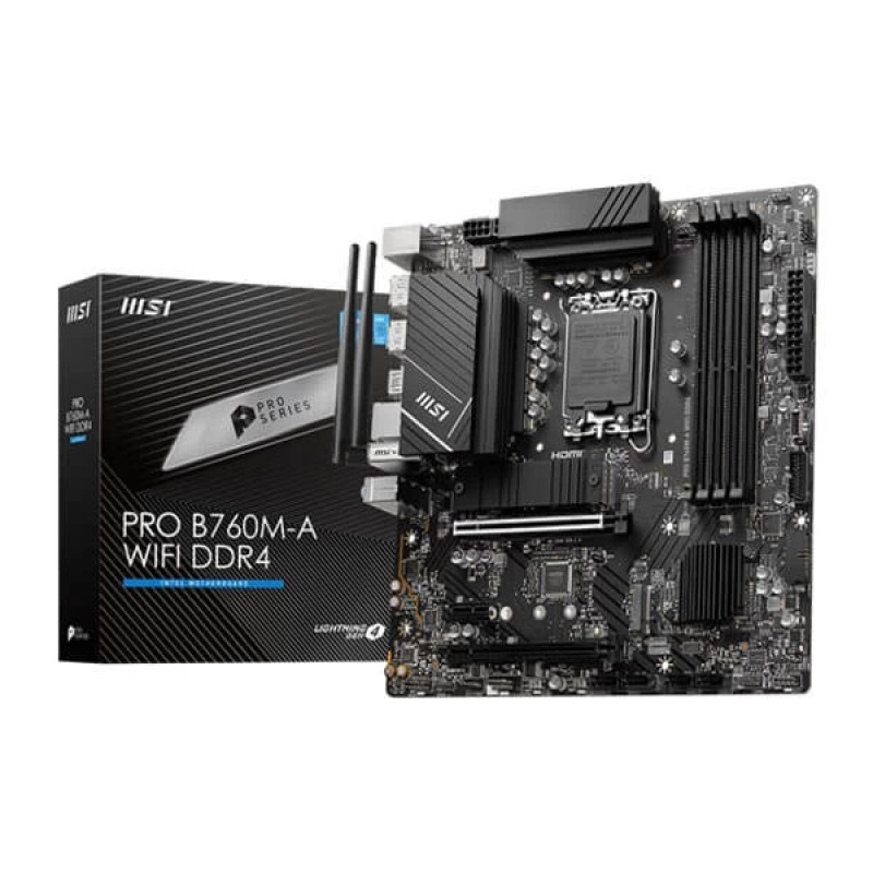 Msi Pro B760M-A Wifi DDR4 Motherboard